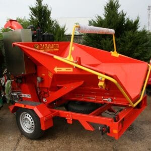 Caravaggi BIO 350 - dízel üzemű ágaprító