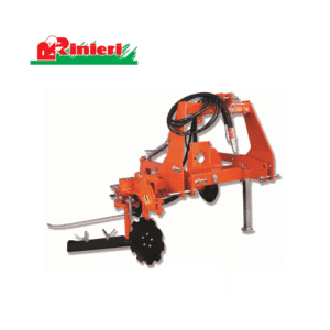 Rinieri TURBO EVO 200, egyoldali, elülső függesztésű, nagysebességű, széles soraljművelő cserélhető fejegységekkel