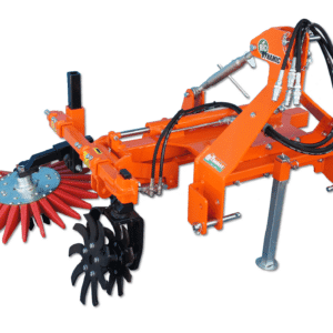Rinieri  Bio-Dynamic, egyoldali, elülső függesztésű, széles soraljművelő 95 cm-es csillagkerékkel
